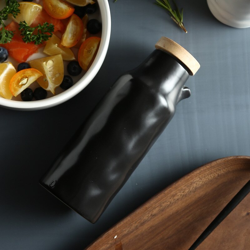 400ml Ceramic Oil & Vinegar Bottle