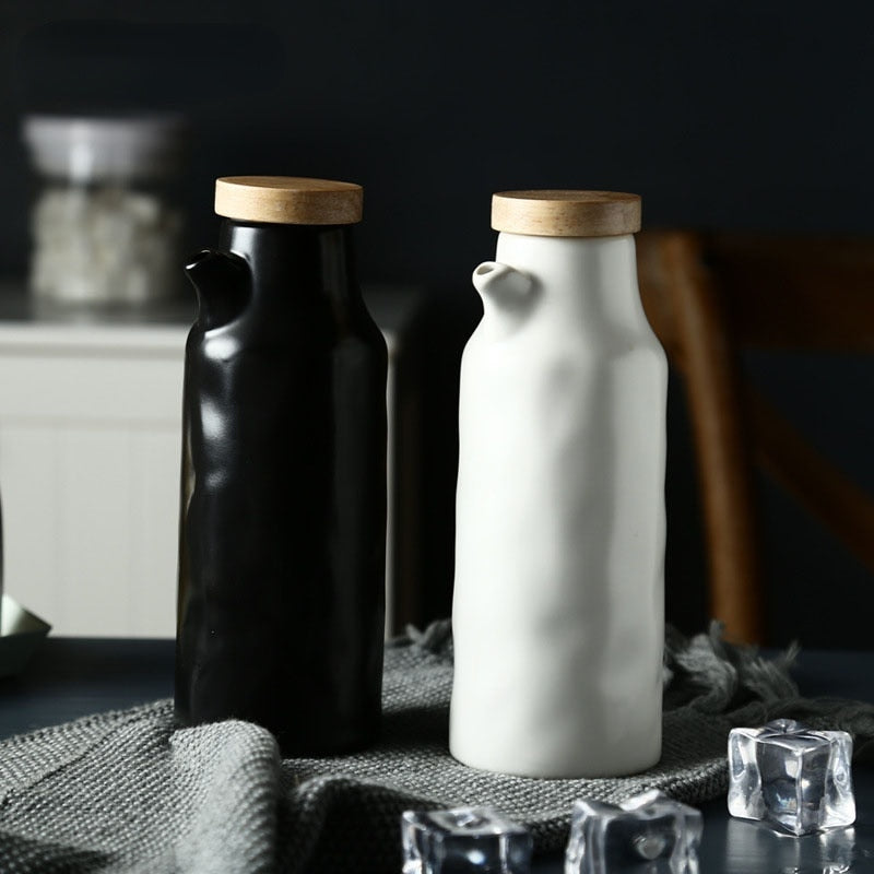 400ml Ceramic Oil & Vinegar Bottle