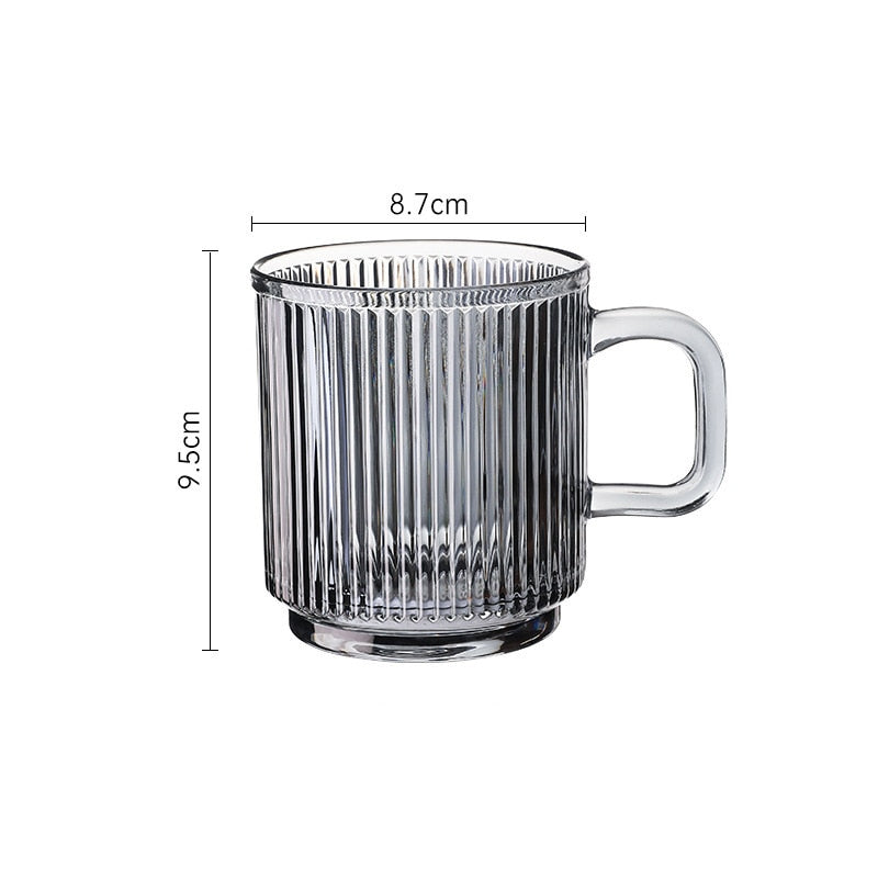 350ml Glass Cup With Bamboo Lid