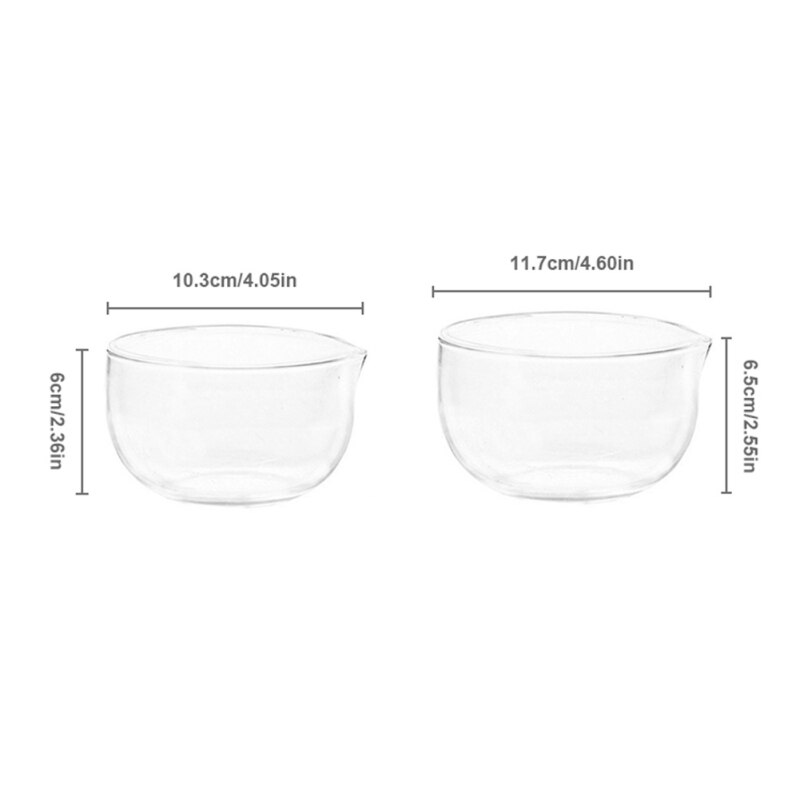 350ml/ 600ml Glass Bowl