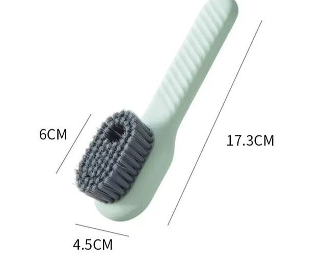 Multifunctional Brush with Built-In Soap Dispenser