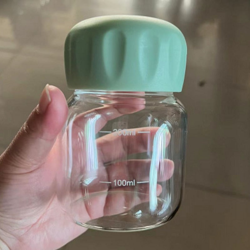 300ml Mini Glass Water Bottle