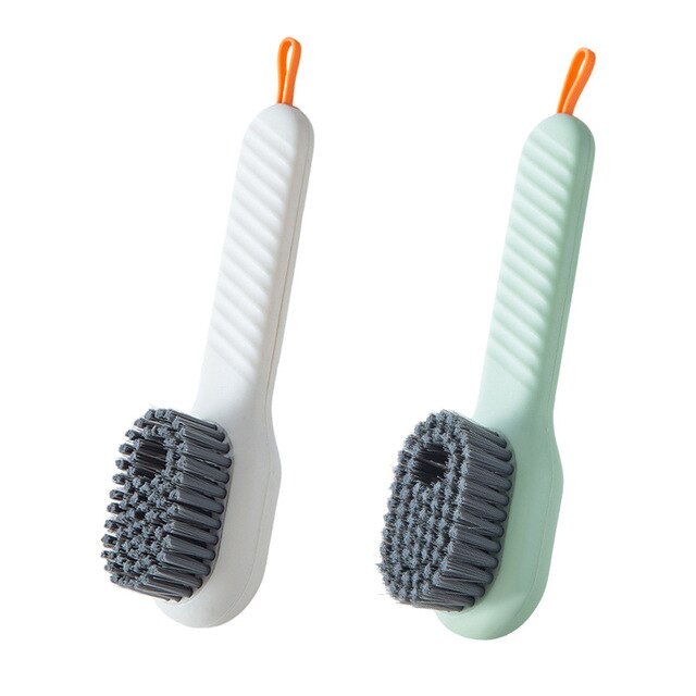 Multifunctional Brush with Built-In Soap Dispenser
