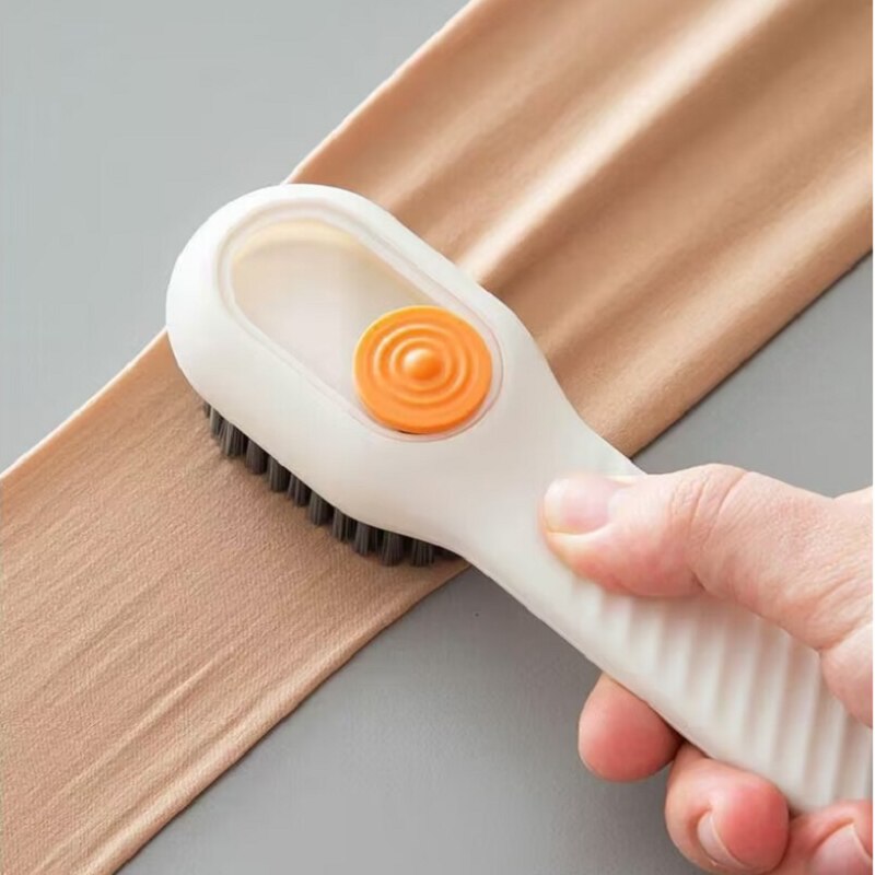 Multifunctional Brush with Built-In Soap Dispenser