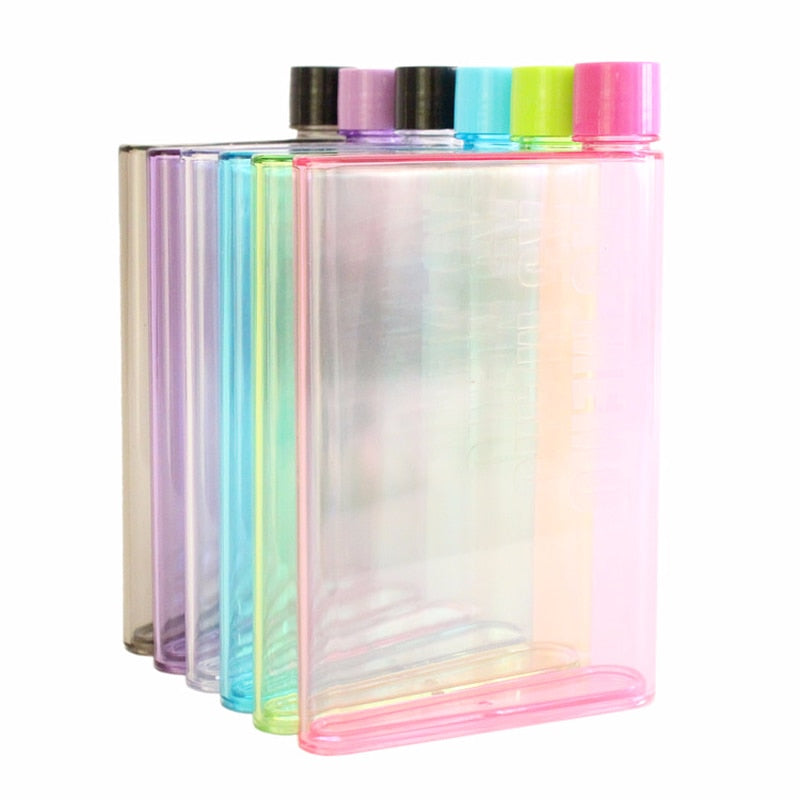 A5 Flat Water Bottle (BPA Free)