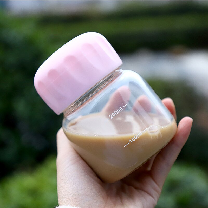 300ml Mini Glass Water Bottle