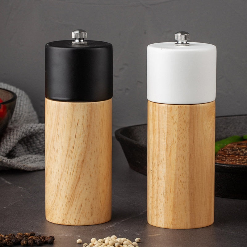 Bamboo Salt And Pepper Grinder