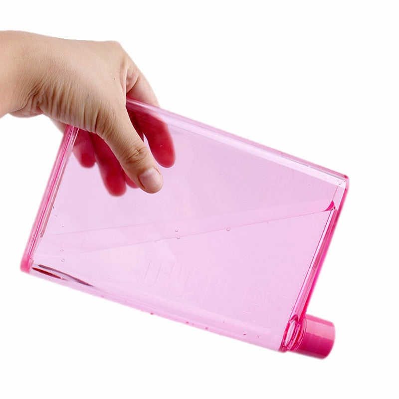 A5 Flat Water Bottle (BPA Free)