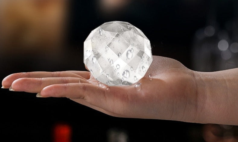 4pcs/ 15pcs Diamond round Ice Cube Plastic Mold