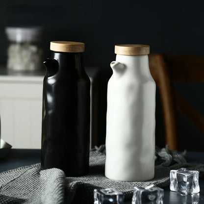 400ml Ceramic Oil & Vinegar Bottle