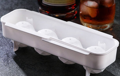 4pcs/ 15pcs Diamond round Ice Cube Plastic Mold